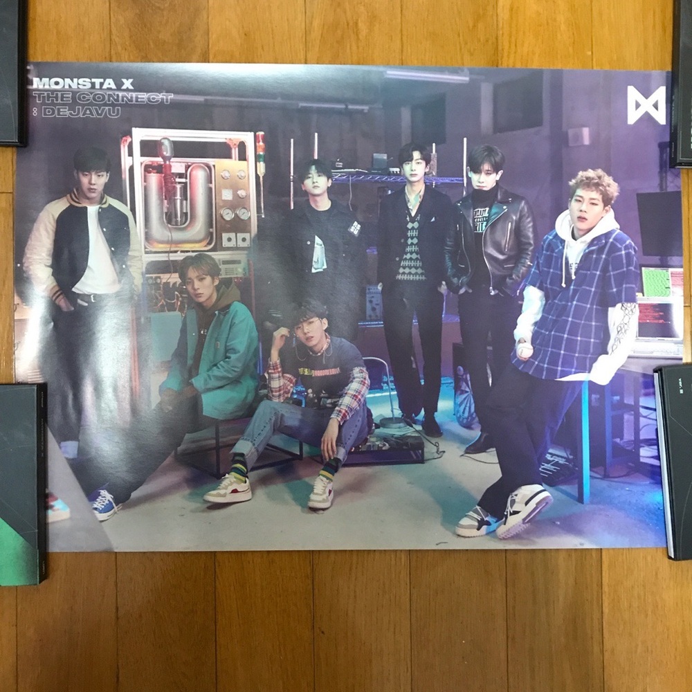 Monsta X The Connect:Dejavu Poster